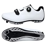 Surwin Zapatos Ciclismo MTB,Zapatillas de Ciclismo...: Zapatillas de Ciclismo de Montaña: Las suelas de las zapatillas para hombre y mujer con diseño de bloqueo de montaña, reforzadas con nailon de alta calidad, proporcionan rigidez y soporte flexible, transmitiendo la potencia y sacando el máximo provec...