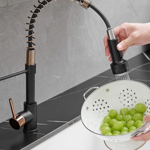 Robinet commercial LED extractible pour éliminer les éclaboussures