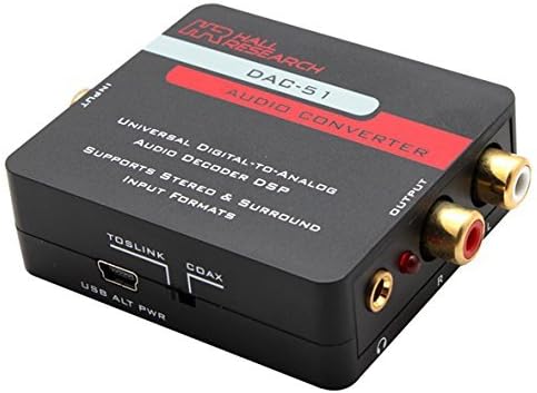Hall Research DAC-51 Digital to Analog Audio Decoder