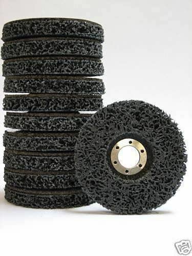 for 10 Pack of 4 1/2" x 7/8" Paint & Rust Grinding Stripping Sanding Cup Wheel