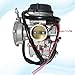 JDLLONG LTZ400 Carburetor Fit for Suzuki LTZ400 LTZ 400 Quad ATV 2003 2004 2005 2006 2007 with Fuel Valve Petcock Air Filter