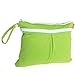 Damero Waterproof Wet Bag, Reusable Wet Dry Bag Organizer for Travel, Beach, Diapers, Breast Pump Parts and Wet Swimsuits, Green