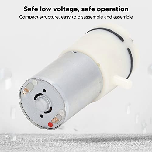 Miniature Vacuum Pump,24V Micro Air Pump, Durable Aluminium Electric Vacuum Pump,Self Priming Sprayer Pump,for Aquariums, and Home Appliances