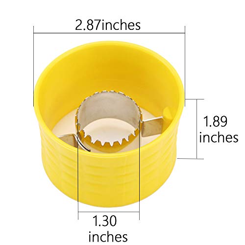 FireKylin Cob Corn Stripper Corn Stripping Tool Manual Corn Threshing for Removing Kernels from Fresh Corn