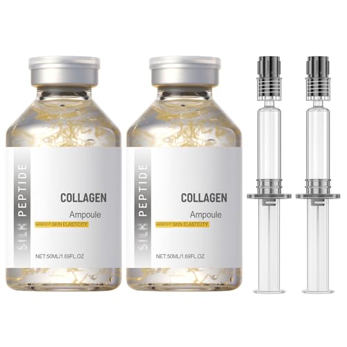 2PCS Peptide Lifting Ampoule - Collagen Peptide Intensive Lifting Serum Korean Anti Aging Serum smooths wrinkles improves elasticity Moisturizes firms and lifts