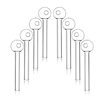 Algopix Similar Product 15 - 8PCS Thick Glass Handmade Oil Glass Ball