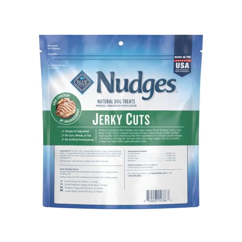 Blue Buffalo Nudges Jerky Cuts Chicken Dog Treats, 16 oz - image 2