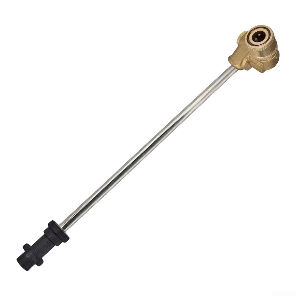 Barra Curva 30° para lavado Coche para Conexión Rápida 1/4 Pulgadas(Rod and nozzle)