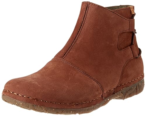 Bottines Femme El Naturalista N917 Angkor chaussures montantes en cuir souple