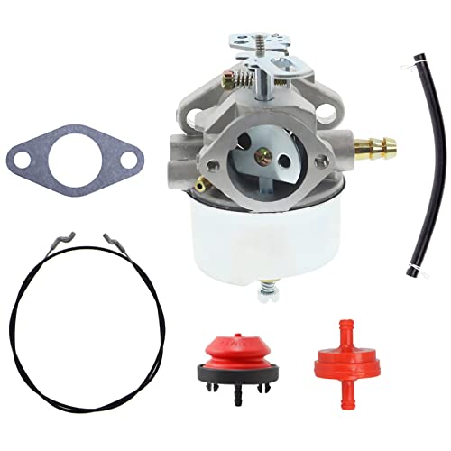 Carburetor for Toro Snowblower 824 824XL 828 38080 38083 38084 38085 38540 38543 38573 38574 with 1501123MA Front Drive Cable Kit
