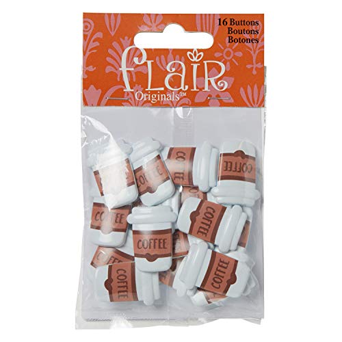 Blumenthal Lansing Company 55000Fl16 Coffee Cup Buttons 16 Piece #TOP1