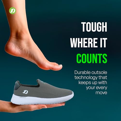 Image of DOCTOR EXTRA SOFT Memory Foam Mens Running Shoe | Sports,Gym,Training,Walking,Jogging,Casual | Lightweight & Comfortable | Loafer Sneakers Lace-Up Athletics Moccasins Slipon for Gent's & Boy's D-2002