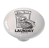 Laundry Service Laundry Room Drawer/Cabinet Knob by Gotham Decor