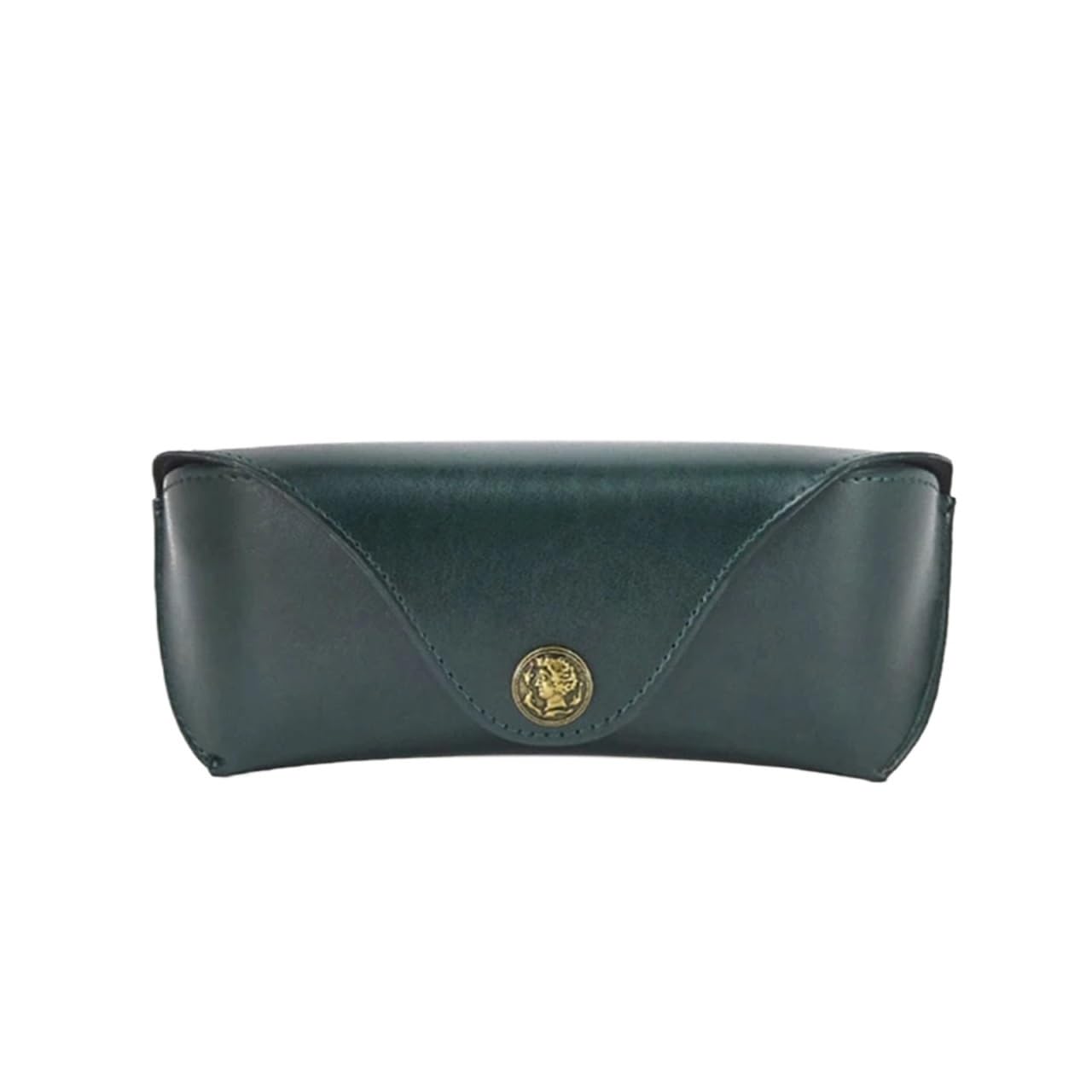 Custodia for occhiali in morbida pelle da 2 pezzi Scatola porta protettivi for vista unisex portatili Per Occhiali Da Sole