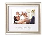 Lil Peach Mommy and Me Keepsake Frame, The Perfect Gift for Mom, Silver