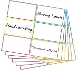 5' x 3' Large Moving Labels for Boxes, Packing Supplies for Moving Color Coded Blank Labels Stickers 120pcs...