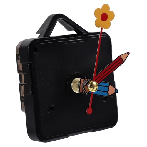 POPETPOP 静音クォーツ時計ムーブメント 修理用交換パーツ 軽量耐久性プラスチック製 正確な保持 掛け時計対応 家 オフィス用