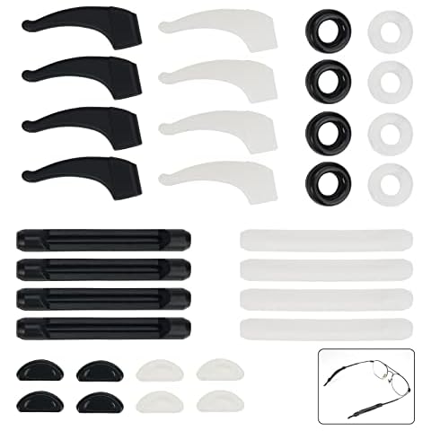 16 pares de Soportes Antideslizantes para Gafas de Lectura Jinsion Cover