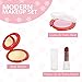 DRESS 2 PLAY Pretend Makeup Kit for Girls, 11 Piece Play Makeup Set with Leather Look Bag and Mirror Toy Makeup Set for Toddlers