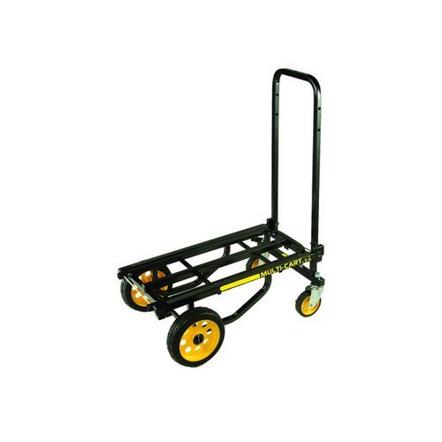 Rock-N-Roller R6Rt (Mini) 8-In-1 Folding Multi-Cart/Hand Truck/Dolly/Platform Cart/29" To 42.5" Telescoping Frame/500 Lbs. Load Capacity, Black #TOP6