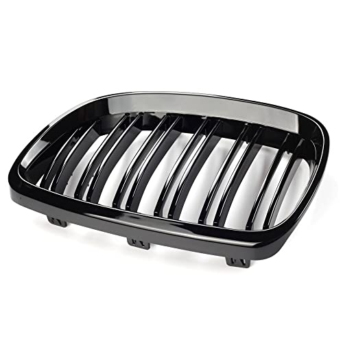 Rejilla delantera negro brillante de alta precisión para modelos Serie 3 E92 E93 2006-2009 4