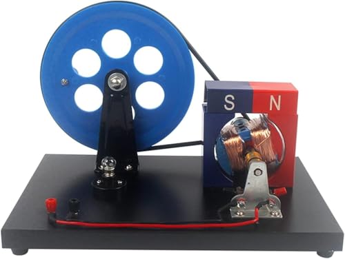Generador de manivela manual para experimentos de física y electricidad CA/CC en escuelas