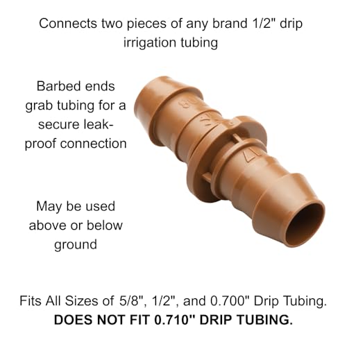 Rain Bird Corp. ConsumerBC50-4PKBarbed Coupling-4-PK 1/2"BARBED COUPLING (並行輸入品)