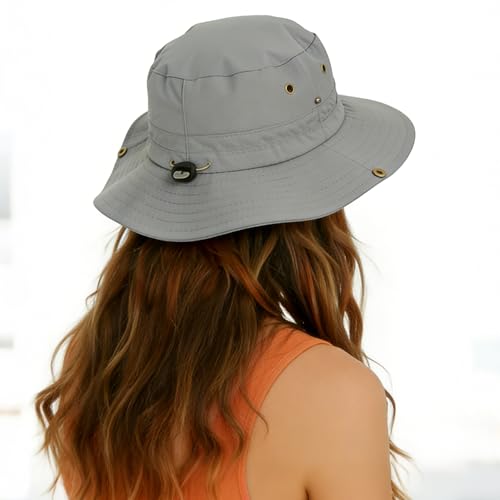 Image of Super Wide Brim Sun Hat for Men /Women-UPF 50+ UV Protection, Large Bucket Hat for Fishing, Hiking, Gardening