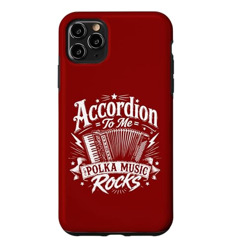 Accordion To Me Polka Music Rocks - �ʔ����|���J���y �X�}�z�P�[�X iPhone 11 Pro Max �p