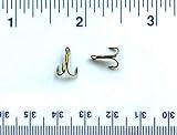 50 Gerry's Tackle 3X Strong Bronze Treble Hooks Size 16