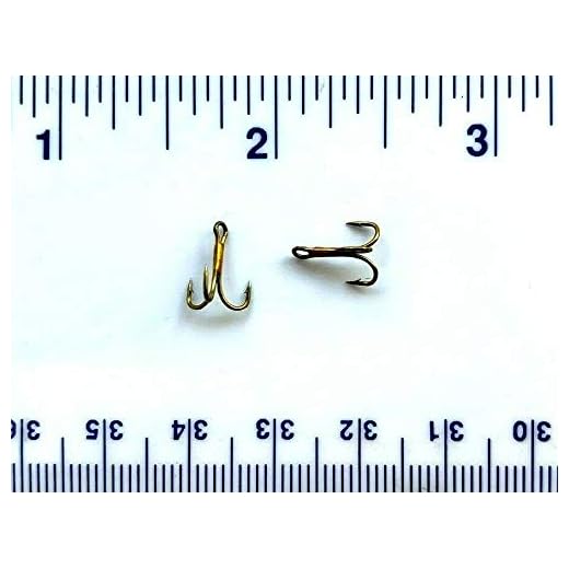 50 Gerry's Tackle 3X Strong Bronze Treble Hooks Size 16