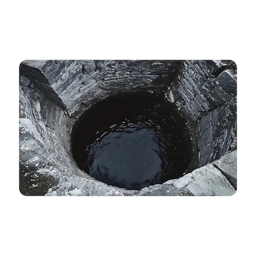 Kixolazr 3D Optical Illusion Rug - Non-Slip Door Mat for Bathroom, Kitchen, Living Room, Bedroom, Porch & Entryway | Stylish Floor Mat with Realistic Design for Indoor & Outdoor Use