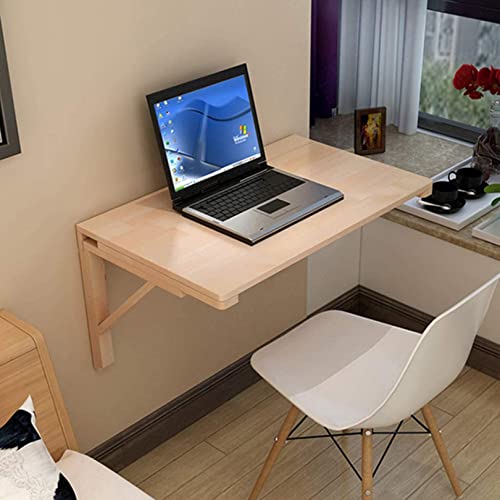 Table à Abattant Murale LUNEZY 70cm : Solution Gain de Place Petits Espaces - 5