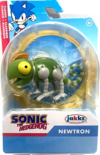 Sonic The Hedgehog Newtron Mini Figure 2.5 inch - Packaging May Vary, Multicolor