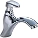 Delta Commercial 87T111 87T Single Hole Metering Slow-Close Lavatory Faucet, Chrome