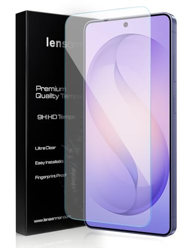 Image of Lensarmor Compatible with S26 Ultra Screen Protector (1 Pack) - Premium 0.18mm Borderless Tempered Glass, Military-Grade Protection, Ultrasonic Fingerprint Compatible & Case Friendly