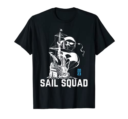 Family Cruise Squad 2023 Getaway Vacay Mode Boat Holiday Gag T-Shirt