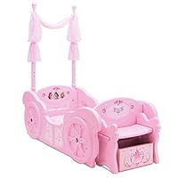 Delta Children Disney Princess Carriage Toddler-to-Twin Bed