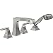 Delta Faucet Delta Faucet T4764-SS Ashlyn, Roman Tub Trim, Stainless,