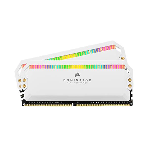 Corsair Dominator Platinum RGB 16 GB DDR4 3600MHz C18, LED RGB Memoria de Sobremesa Rendimiento de Alta, Respuesta Ajustados, 12 Direccionables CAPELLIX Leds RGB, 2 x 8 GB, Blanco - Image 3