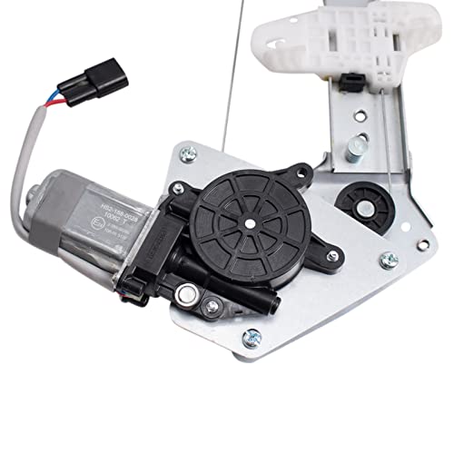Image of TRQ Rear Driver Side Power Window Motor and Regulator Assembly Compatible with 2013-2018 Acura RDX