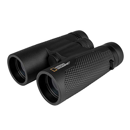 National Geographic 8X42 Binoculars For Adults - Roof-Prism Compact Binoculars For Bird Watching, Hunting, Sports, Travel, Night & Day Viewing - Lightweight Roof Binoculars With 8X Magnification #TOP4
