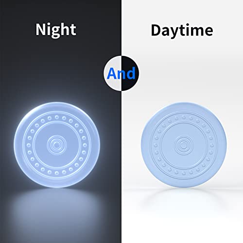Tipatyard 5-Pack Rubber Dog Flying Disc Puppy Flyer Toys Glow Training Interactive Toys For Small Medium Large Dogs, 6 Inch #TOP4