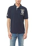 Das Poloshirt für Herren ist aus einem komfortablen, pflegeleichten Baumwoll-Mix gefertigt – für angenehmes Tragen beim Polo, Hockey, Tennis, Squash, Badminton, Segeln und anderen Sportarten