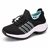 [Einfaches An- und Ausziehen] - Der Slip-on-Trainer im Slip-on-Design ist einfach an- und auszuziehen, ideal für geschwollene Füße aufgrund von Diabetes, Verstauchungen usw. Bietet die beste Lösung für empfindliche Füße und andere körperliche Beschwerden, die durch Fußprobleme oder schlechte Haltung verursacht werden.