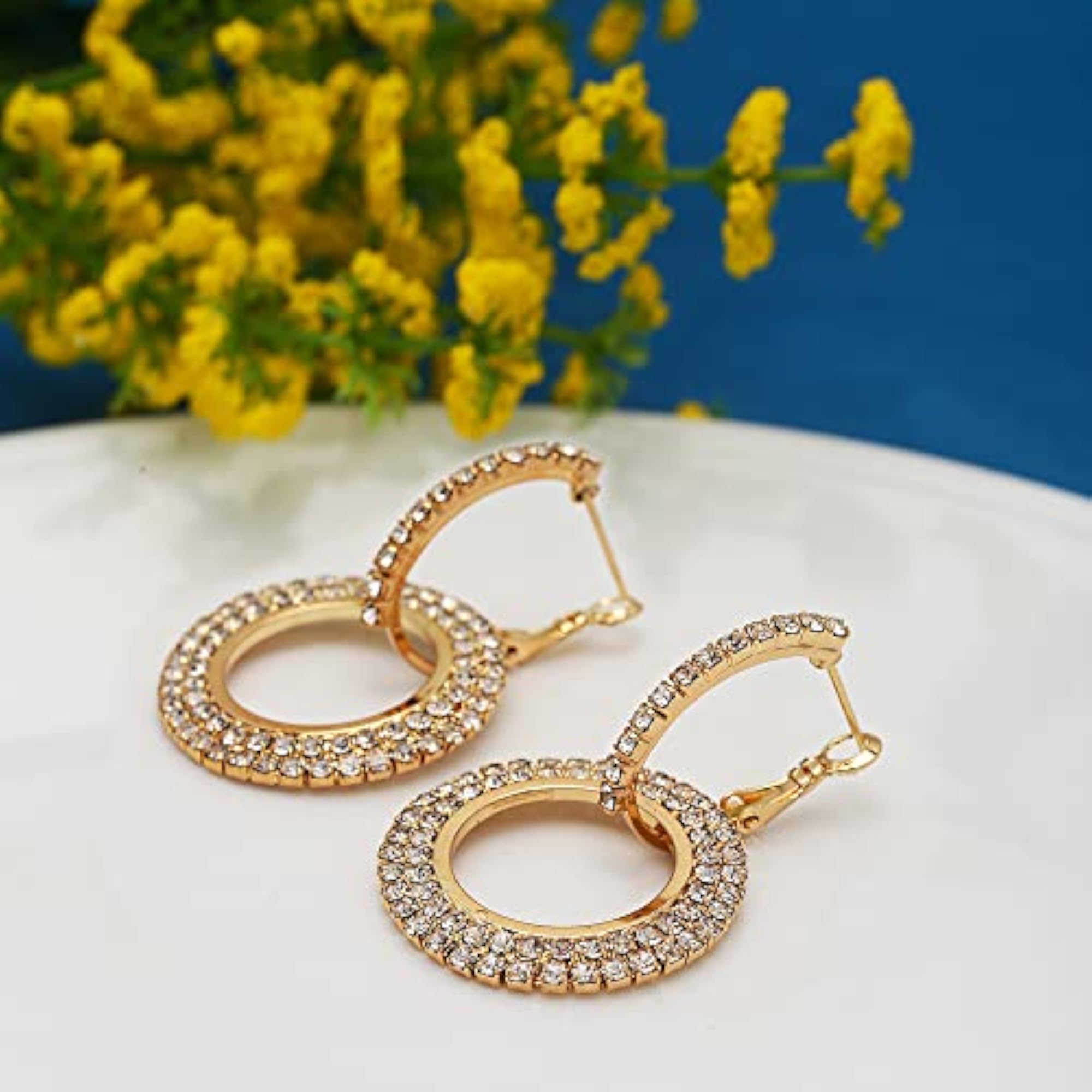 Stylish Austrian Crystal Earrings for Women