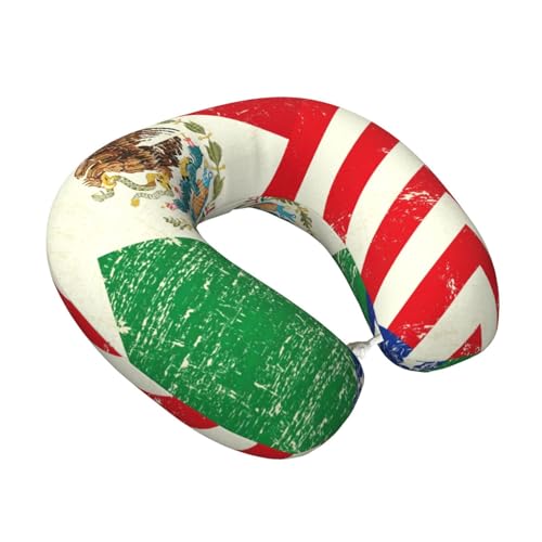 Almohada de Cuello con Estampado Bandera Mexicana miniatura 2