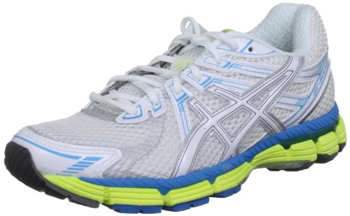 ASICS Gt 2000 W, Damen Gymnastikschuhe, Weiß - Bianco (White/Snow/Blue) - Größe: 35.5 (3 UK) thumbnail