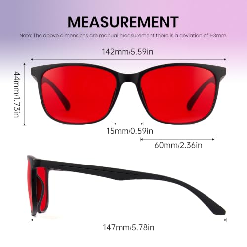 Cyxus Blue Light Glasses for Men Women Reduce Eye Strain Square Frame 8083 | Eye Protection,UV Protection,Lightweight TR90 Frame,Ideal for Computer Screen Office Work — view 6