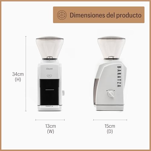 Miniatura 6 de Baratza - Encore 230v Molinillo Eléctrico De Café En Grano - Coffee Grinder Con 40 Ajustes, Negro